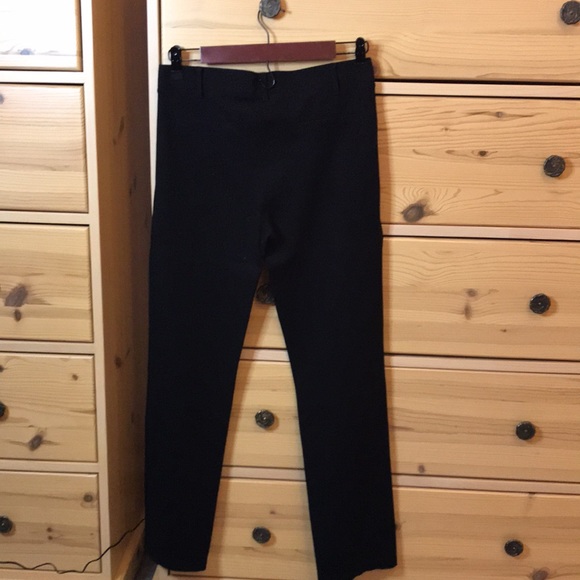 Betabrand Classic Straight Leg Dress Yoga Pants Black Size Medium Petite - Picture 6 of 11